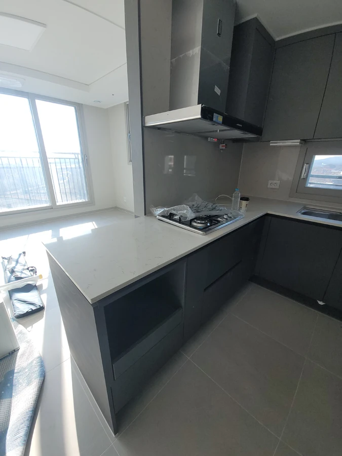 싱크대리폼 싱크대 구조 변경 시공 후