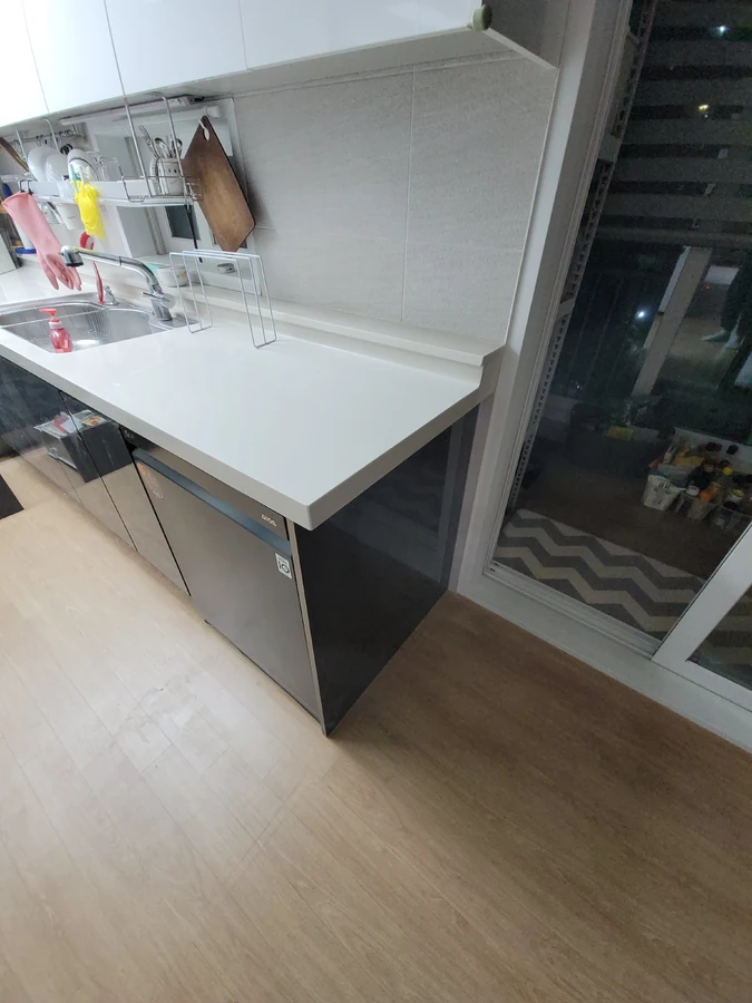 싱크대리폼 싱크대 상판 리폼 시공 후